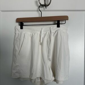 Old Navy White Workout/Casual PowerSoft Shorts